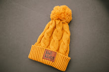 Load image into Gallery viewer, Be Kind Toboggan Winter Hat Mustard
