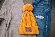 Load image into Gallery viewer, Be Kind Toboggan Winter Hat Mustard
