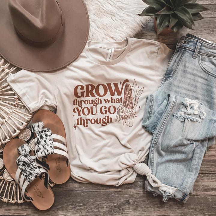 Grow through what you Go Through Graphic Tee